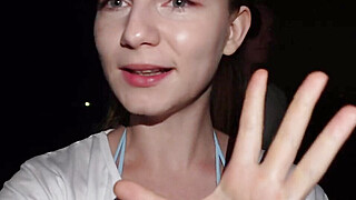 HE FUCKED ME AT THE BEACH AT NIGHT (public) Porn Video