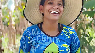 I offer money to a peasant to cum in her mouth Porn Video