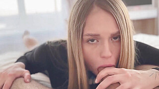 Hot 69 act with smallish blond cockslut and her kinky crony's yam-sized cock. Porn Video