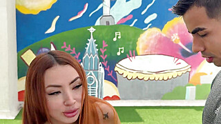 Muscular trainer fucks his student outdoors.. Porn Video