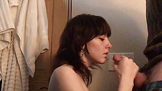 Cute emo girl passionate blowjob full video Porn Video