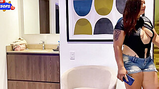 Linda Clauss is hired for a service, oh surprise it's her brother-in-law... Porn Video