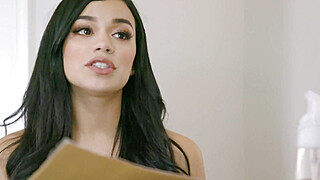 NURU MASSAGE - Cute 18yo Savannah Sixx Fucks With Her Stepdad During His... Porn Video