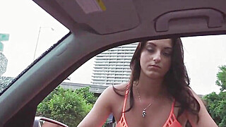 - Stranded Teens - Mallory Madison - Hitchhiker Rides A Stranger Porn Video