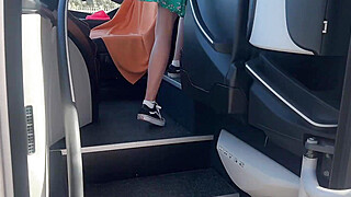 Crazy Man Takes Out His Cock On Public Bus - But Girl Doesn't Lose Her Head... Porn Video