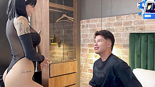 Colombian teen hired as a bunny for sexual services - Luna Vitaler and Danner... Porn Video