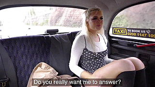 Fake Taxi - fertile British student gets a risky creampie so deep in her pussy Porn Video