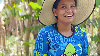 Innocent peasant girl is fucked in exchange for some chickens Porn Video