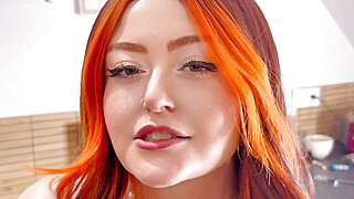 BIG ASS girlfriend serving CREAMY PUSSY for breakfast - JOI ROLEPLAY Porn Video