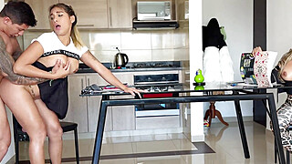 He fucked his sister-in-law in front of his wife! WHAT!? She masturbates and... Porn Video