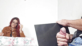 Masturbaçao arriscada para professora! Porn Video