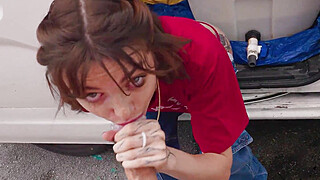 18yo Perv Teen Caught Fucking in Public But She Doesn’t Want to Stop! Porn Video