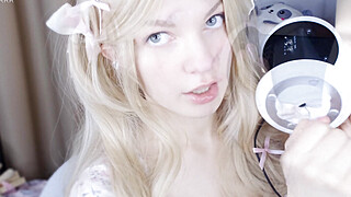 ASMR - BLOWJOB AFTER HOMEWORK? SLOPPY LICKING, HANDJOB, MOUTH SOUNDS, 3DIO... Porn Video