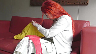 Big Tits Redhead Latina Gets Fucked Hard By BWC Fake Agent Porn Video