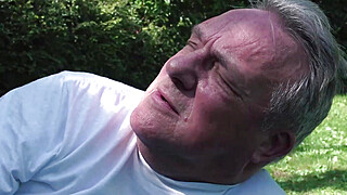 Super hot teen fucks grandpa hardcore and swallows his juicy cumshot Porn Video