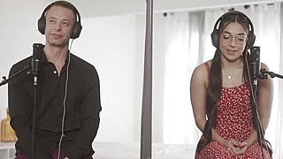 Fine Brunette Madison Wilde and Brad Newman Rip A Page From The Karma Sutra Porn Video