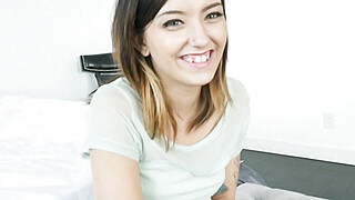 Newbie Zara is cute on cock getting fucked Porn Video