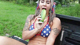 Seduced By My Step Sister on Fourth Of July Porn Video