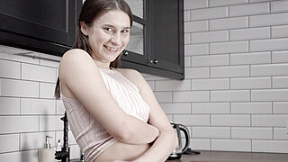 Jane - Sexual Kitchen Attraction. Porn Video