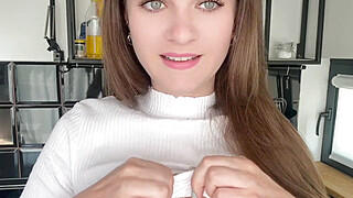 Horny Stepmother Showing Her Massive Dick and ask Stepson to Suck and Lick it... Porn Video