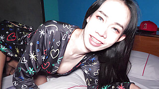 Fresh Asian ladyboy amateur Bo fucked from ass to mouth Porn Video