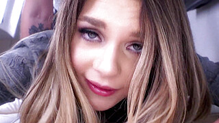 Gabbie Carter Returns to Amateur Allure For a Blowjob, Fuck and Swallow Porn Video