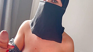 MUSLIM GIRL MAKES TITS FUCK AND BLOWJOB Porn Video