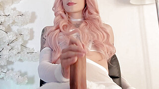 Sexy Egirl Solo Wanking Porn Video