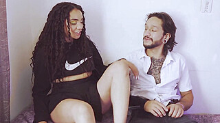 I invite my friend to watch movies and she ends up fucking my husband, I... Porn Video