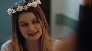 Lesbian babe fucking her stepbros bride Porn Video