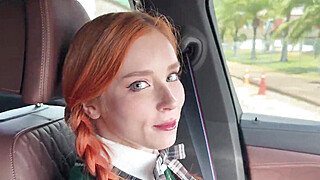 British Student Sucked Off A Stranger In His Car And Invited Him Home To Fuck... Porn Video
