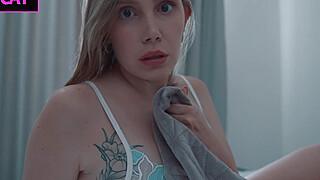 Why Step Mom Wakes with Step Son’s Cock in Hand Post-Fight — Will She Gets... Porn Video