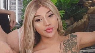 Hot Latina Trap Loves to Suck Ts' Dick Porn Video