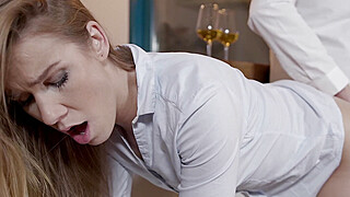 Hot Secretary Alexis Crystal Takes Her Boss' Big Cock Up Her Ass - 1st 4K teaser Porn Video