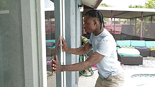 sexy latina take 13 inches monster black cock Porn Video