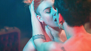 Stunning Bebe and Muriel's Trippy 5 cock orgy GANGBANG Porn Video