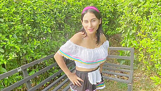 Hot ass-fuck creampie with big-boobed JeniferPlay on Halloween! SPOOKY! Porn Video