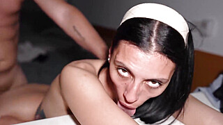 Horny stepsister gets Lynnscream ass fucking from NicoRD on vacation,... Porn Video