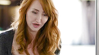 Lesbian couple having threesome with big tits housewife Porn Video