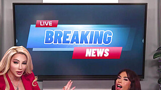 Reading the news while being sucked off Porn Video