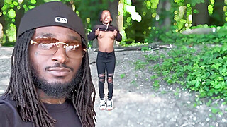 Gave Her a Creampie in Nature (almost Caught) Porn Video