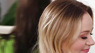 Massage trainee ends up in threesome Porn Video