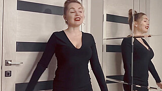 Wow, that's hot! Stepmom and stepson found a bonding practice in hardcore porn! Porn Video