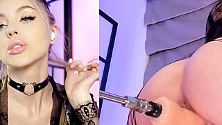 Beautiful Blonde Plays with Her Wet Pussy Porn Video