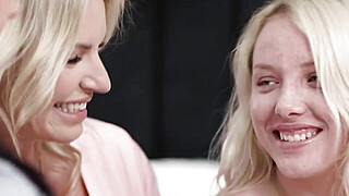 Milf couple makes blonde confident Porn Video