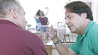 Petite blonde sexy teen Alyce Anderson loves to have a big cock in mouth and... Porn Video