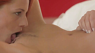 Intense orgasms during erotic lesbian threesome Porn Video
