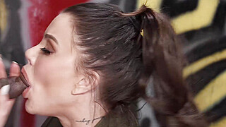 Milf ready to fuck bbc in a glory hole Porn Video