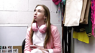 Perky brat gets fucked again for pilfering Porn Video