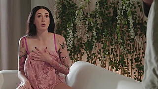 Stepbro fucks his busty lesbian stepsis Porn Video